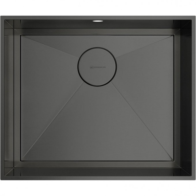 Мойка OMOIKIRI KASEN 53-INT-GM вороненая сталь 4993496