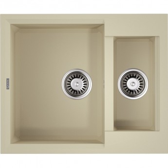 Мойка OMOIKIRI SAKAIME 60-2-BE Tetogranit/ваниль