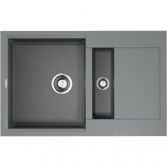 Мойка OMOIKIRI SAKAIME 78-2-GR Tetogranit/leningrad grey