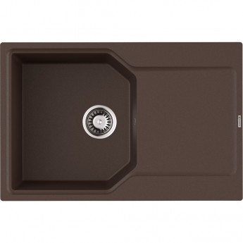 Мойка OMOIKIRI YONAKA 78-DC Artgranit/темный шоколад