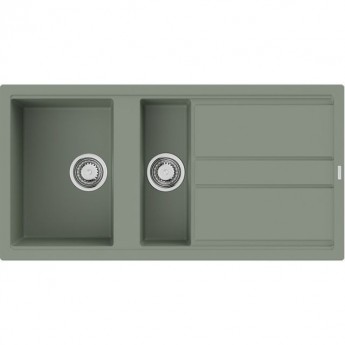 Мойка OMOIKIRI KITAGAWA 100-2-WG Artceramic/wind green