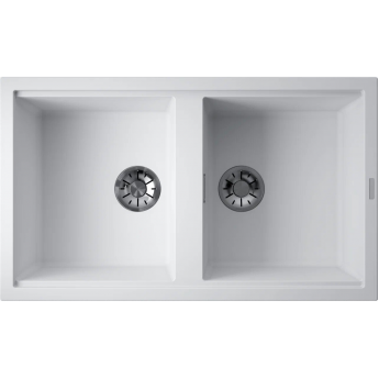 Мойка OMOIKIRI KITAGAWA 86-2-WH Artceramic/белый