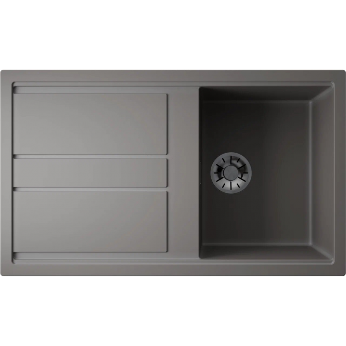 Мойка OMOIKIRI KITAGAWA 86-GR Artceramic/leningrad grey 4993807