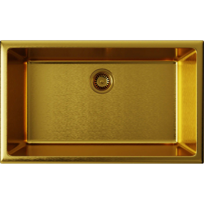 Мойка OMOIKIRI OKINOSHIMA 76-U/I-G Matt Natceramic/золото 4993169