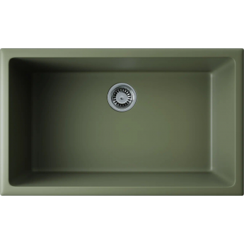 Мойка OMOIKIRI OKINOSHIMA 76-U/I-OL Natceramic/olive