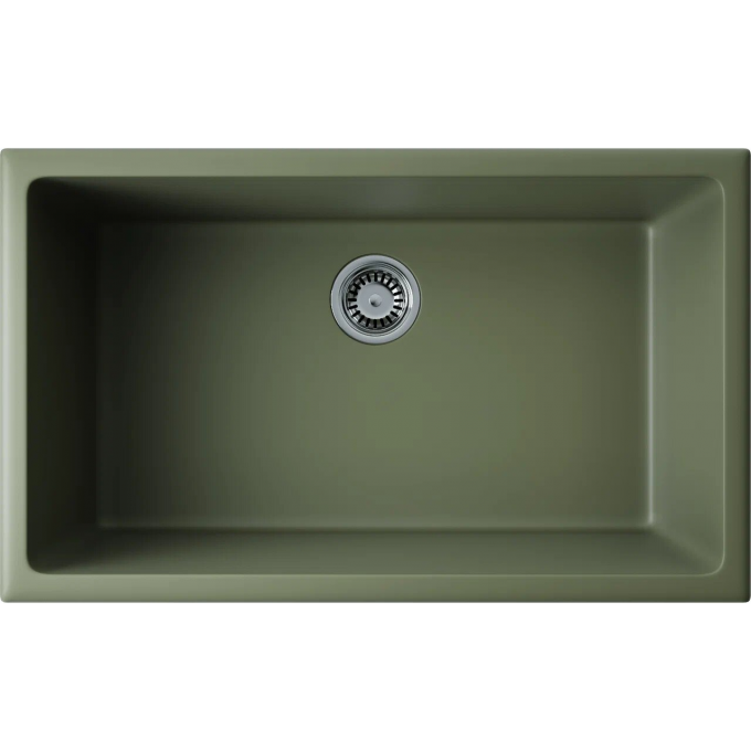 Мойка OMOIKIRI OKINOSHIMA 76-U/I-OL Natceramic/olive 4997147