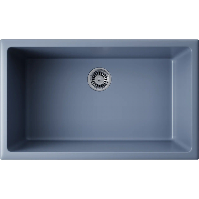 Мойка OMOIKIRI OKINOSHIMA 76-U/I-SB Natceramic/smoky blue 4997148