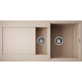 Мойка OMOIKIRI SAKAIME 100-2-SA Tetogranit/бежевый