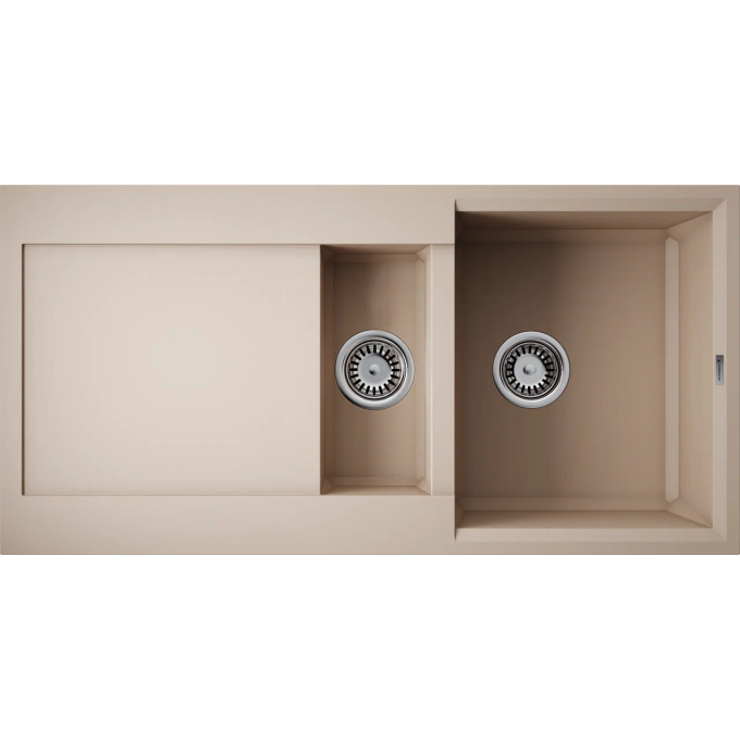 Мойка OMOIKIRI SAKAIME 100-2-SA Tetogranit/бежевый 4993894
