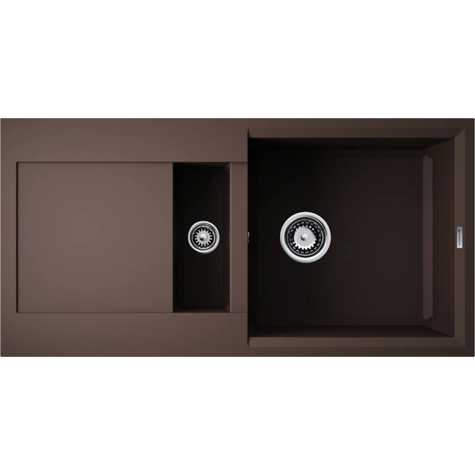 Мойка OMOIKIRI SAKAIME 86-2-DC Tetogranit/темный шоколад 4993201