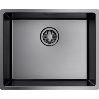 Мойка OMOIKIRI TADZAVA 54-U/I-GM Ultra нерж.сталь/вороненая сталь