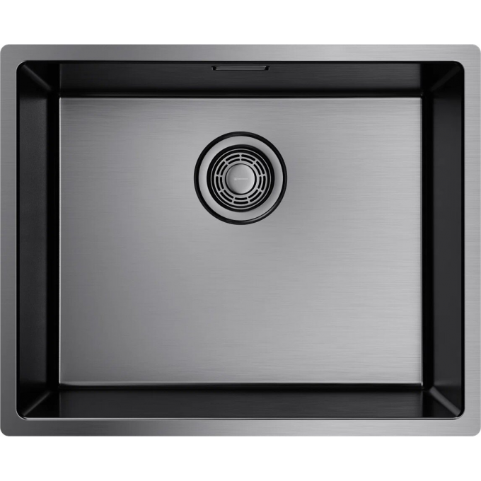 Мойка OMOIKIRI TADZAVA 54-U/I-GM Ultra нерж.сталь/вороненая сталь 4993267