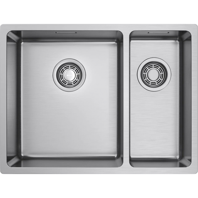 Мойка OMOIKIRI TADZAVA 58-2-U/I-IN-L ULTRA 15 нержавеющая сталь/нержавеющая сталь 4997118