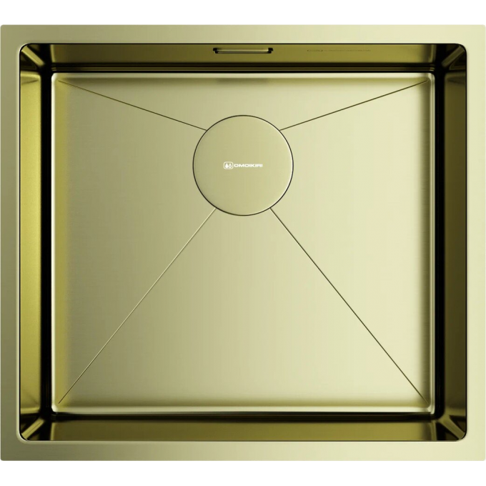 Мойка OMOIKIRI TAKI 49-U/IF-LG нерж.сталь/светлое золото 4973523