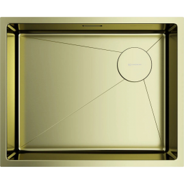 Мойка OMOIKIRI TAKI 54-U/IF-LG Side SF нерж.сталь/светлое золото