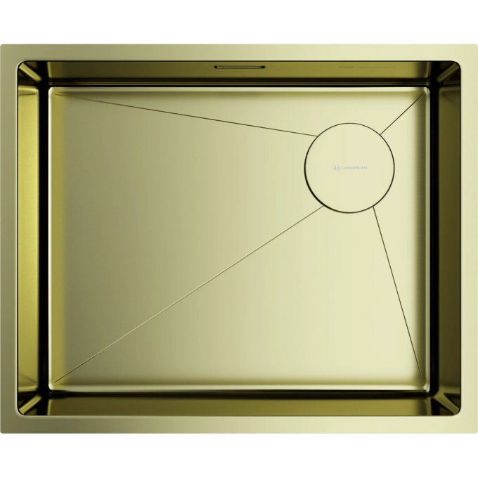 Мойка OMOIKIRI TAKI 54-U/IF-LG Side SF нерж.сталь/светлое золото 4997092
