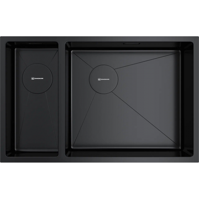 Мойка OMOIKIRI Taki 69-2-U/IF-GB-R Side 4993183