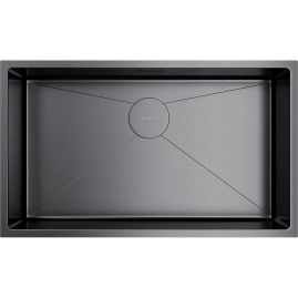 Мойка OMOIKIRI TAKI 74-U/IF-GM нерж.сталь/вороненая сталь