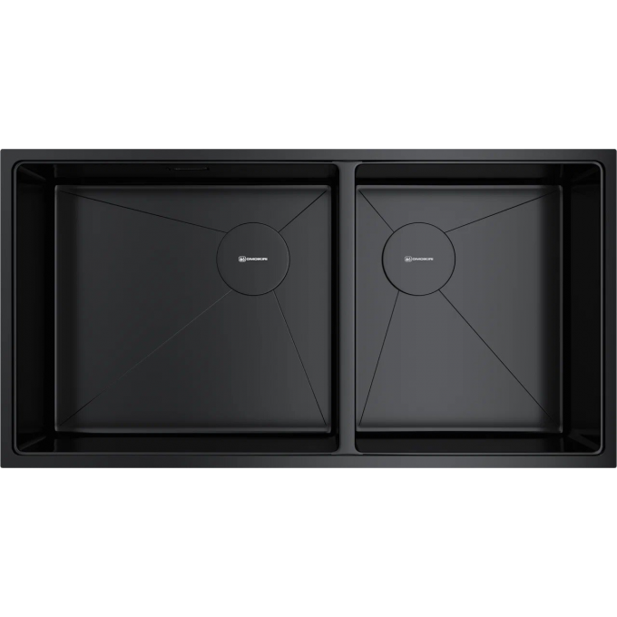 Мойка OMOIKIRI TAKI 85-2-LB-U/IF SIDE нерж.сталь/графит 4997039