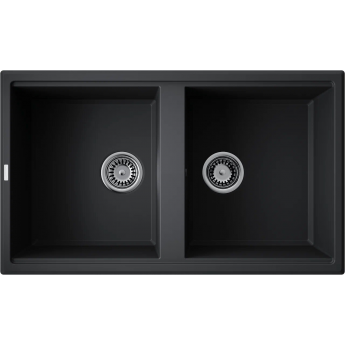 Мойка OMOIKIRI TEDORI 86-2-BL Tetogranit/черный