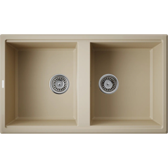 Мойка OMOIKIRI TEDORI 86-2-CH Tetogranit/шампань