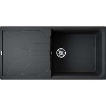 Мойка OMOIKIRI YASUGATA 100-BL Tetogranit/черный