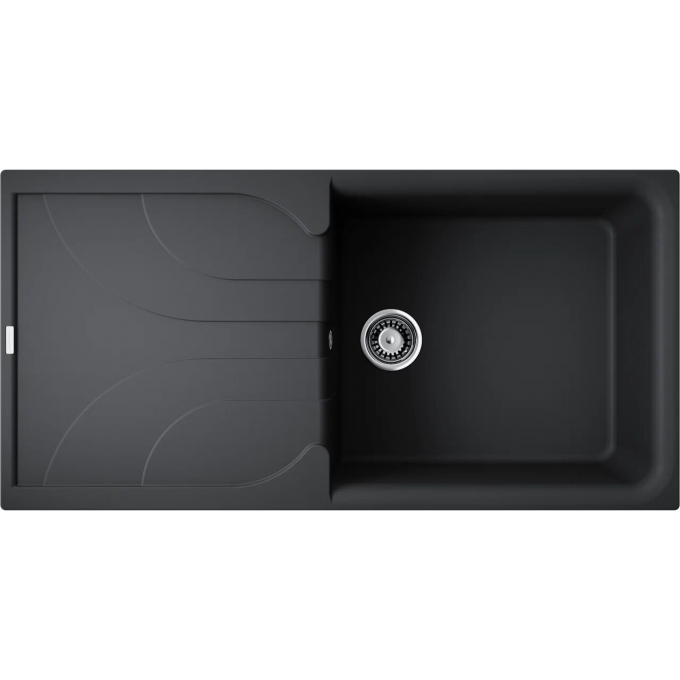 Мойка OMOIKIRI YASUGATA 100-BL Tetogranit/черный 4993844