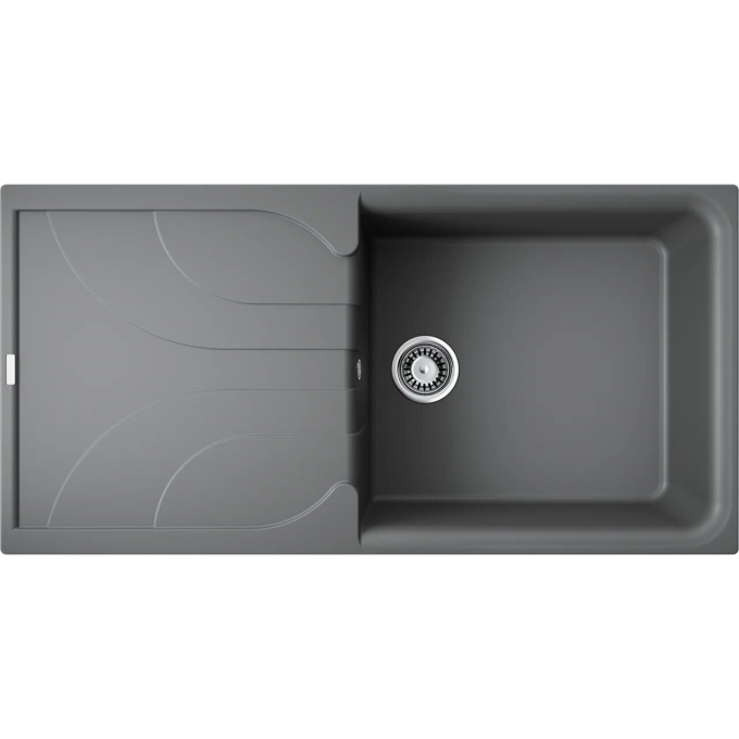 Мойка OMOIKIRI YASUGATA 100-PL Tetogranit/платина 4993851