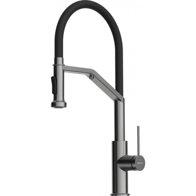 Смеситель OMOIKIRI MAKKARI 2 PLUS-SB-GM-BL латунь/вороненая сталь/черный 4994497